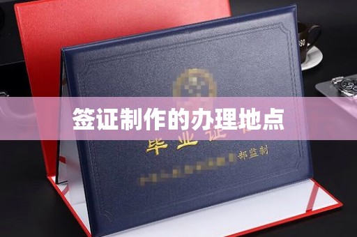 文山签证制作的办理地点